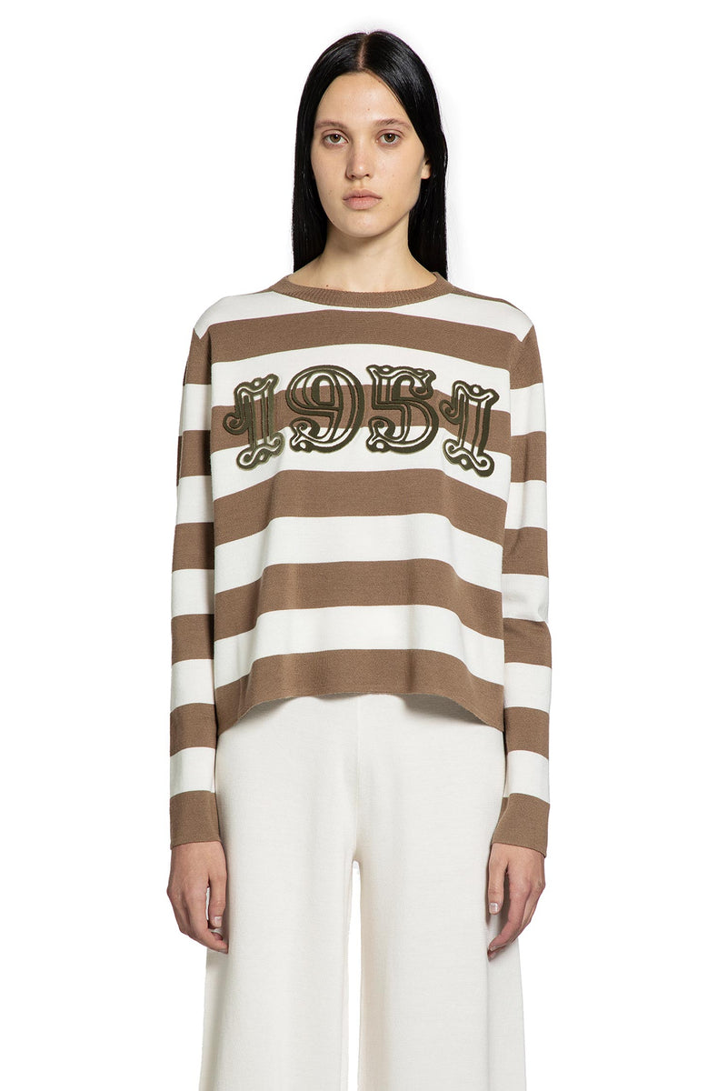 Embroidered Wool Sweater - Antonioli.eu