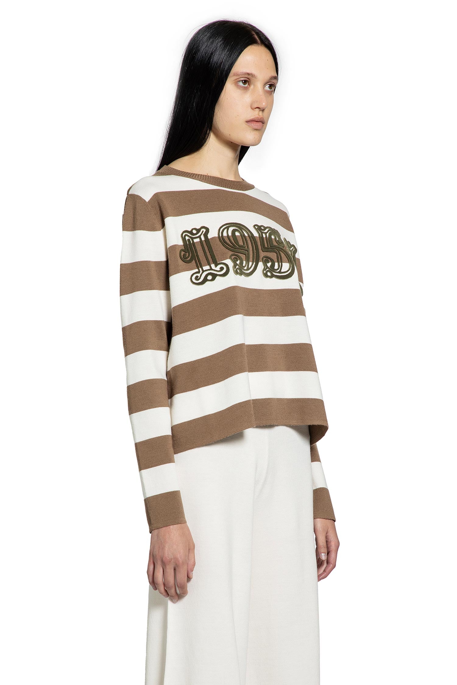 Embroidered Wool Sweater