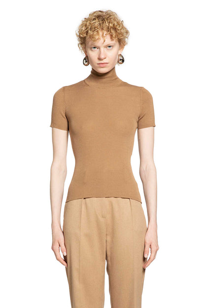 MAX MARA WOMAN BEIGE TOPS