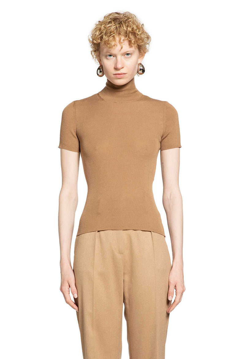 MAX MARA WOMAN BEIGE TOPS