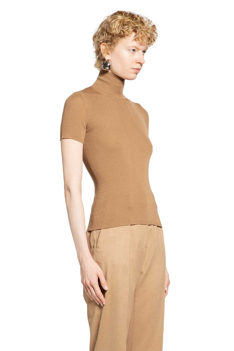 MAX MARA WOMAN BEIGE TOPS