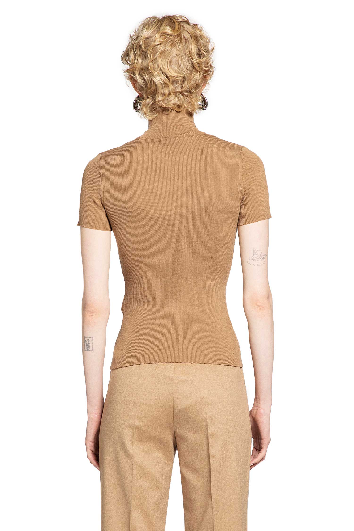 MAX MARA WOMAN BEIGE TOPS