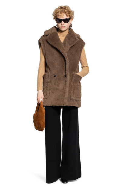 MAX MARA WOMAN BEIGE TOPS