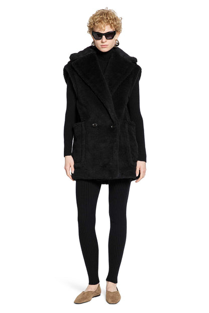MAX MARA WOMAN BLACK TOPS