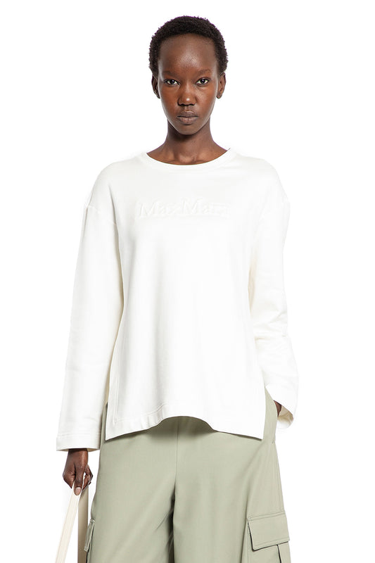 Silk and Cotton Logo Sweatshirt - Antonioli.eu