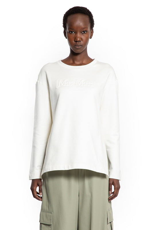 Silk and Cotton Logo Sweatshirt
