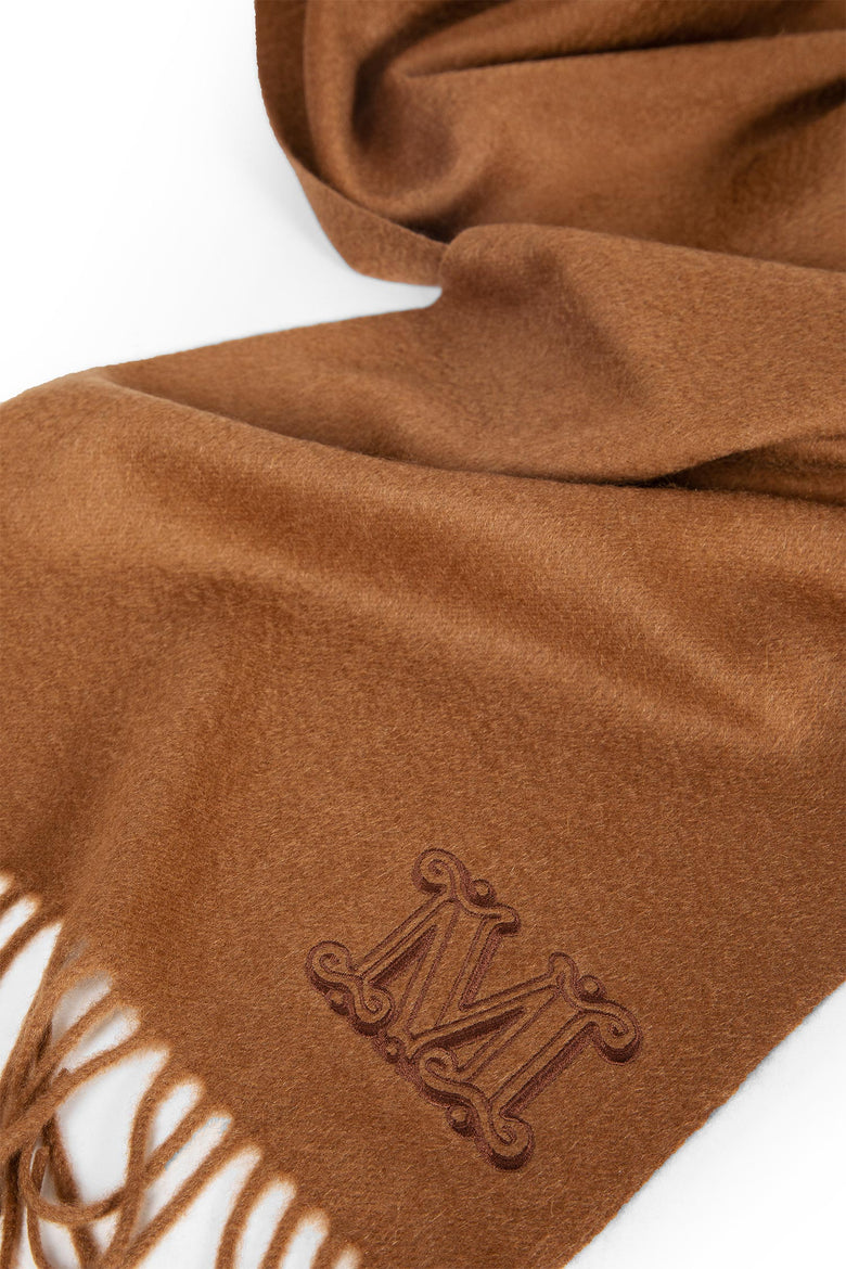 MAX MARA WOMAN BROWN SCARVES