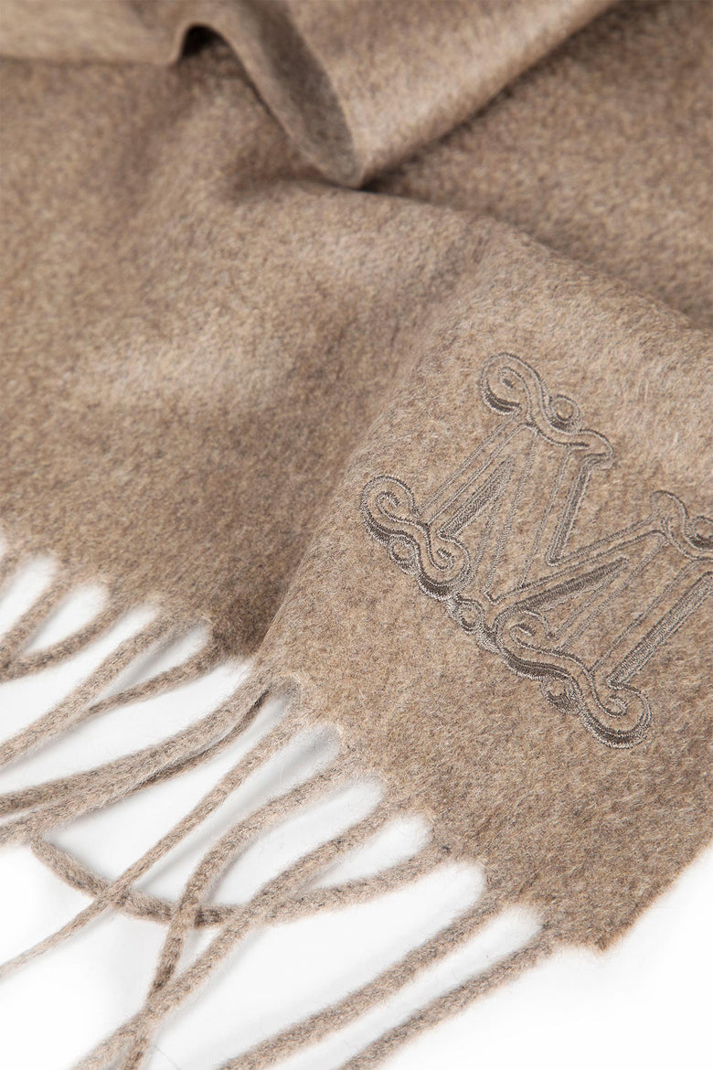 MAX MARA WOMAN BEIGE SCARVES