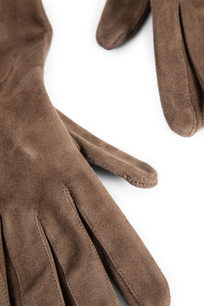 MAX MARA MAN BROWN GLOVES