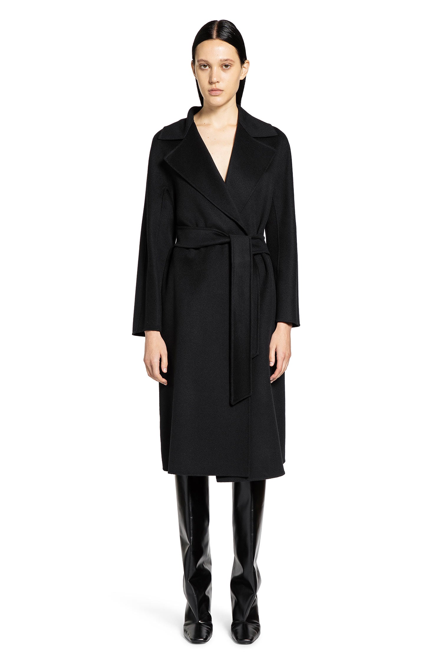 Wool Cashmere and Silk Coat