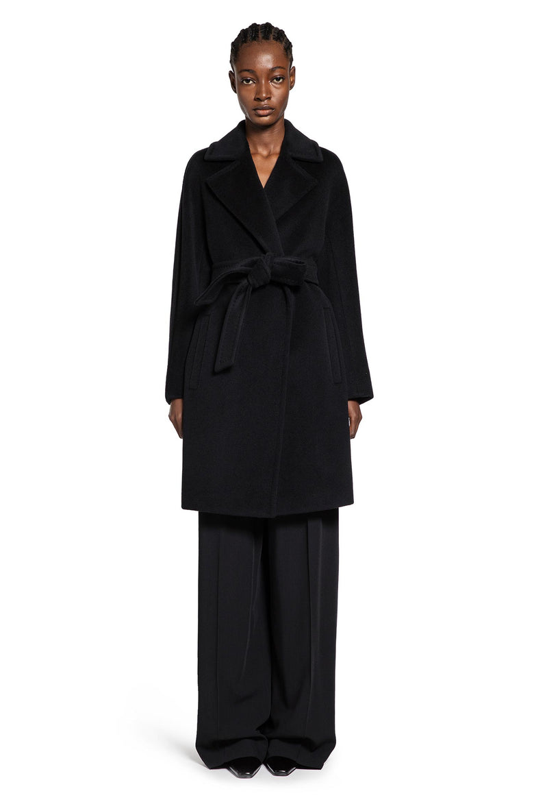 MAX MARA WOMAN BLACK COATS