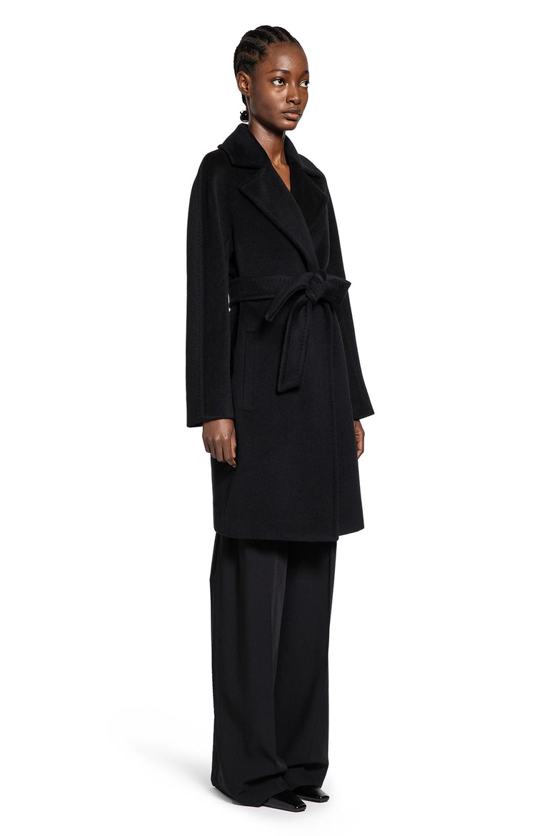 MAX MARA WOMAN BLACK COATS