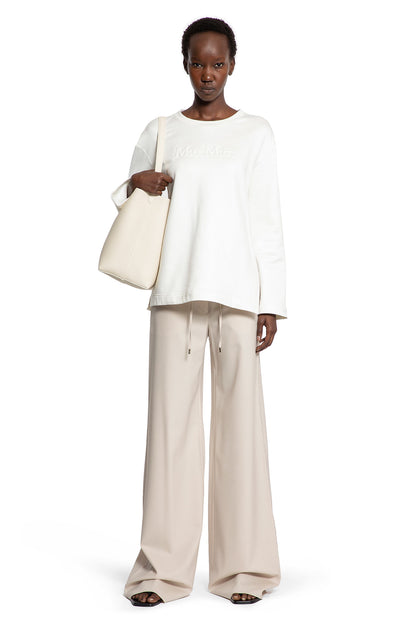 Wool Twill Drawstring Trousers
