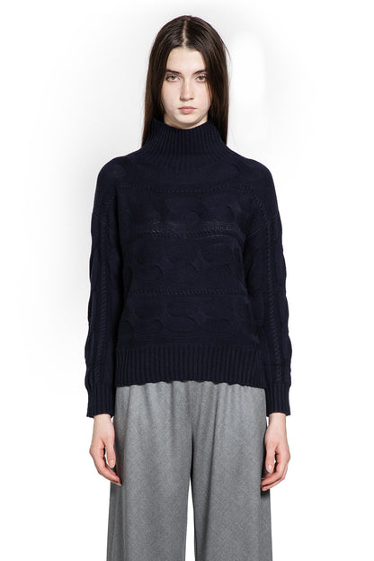 Wool and Cashmere Cable Knit Turtleneck
