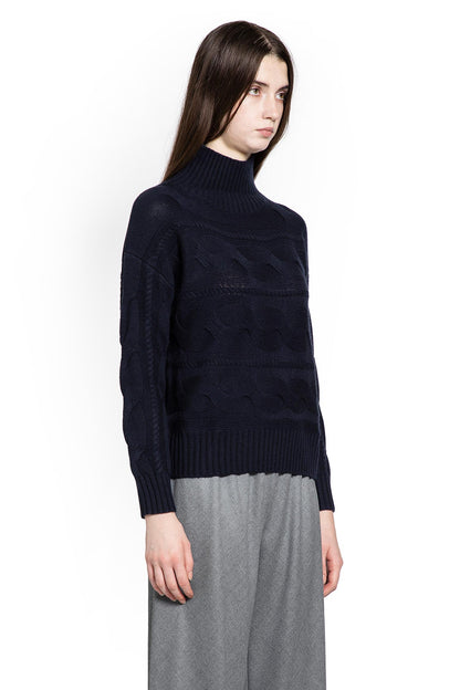 Wool and Cashmere Cable Knit Turtleneck