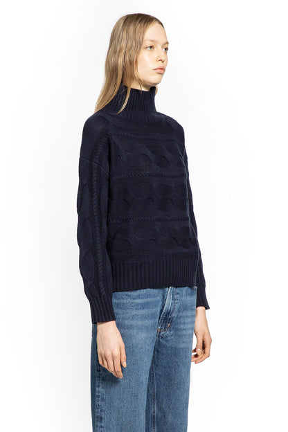 Wool and Cashmere Cable Knit Turtleneck