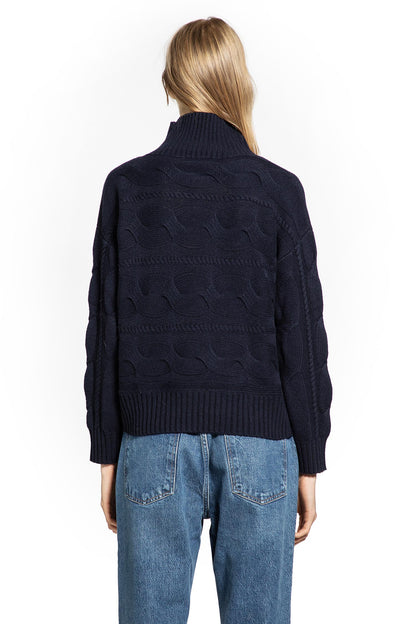 Wool and Cashmere Cable Knit Turtleneck