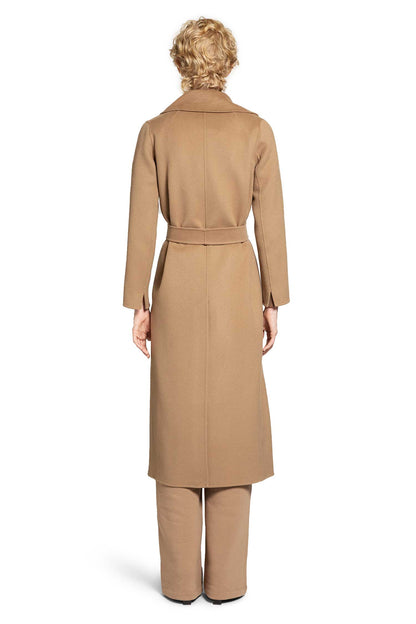 S MAX MARA WOMAN BEIGE COATS