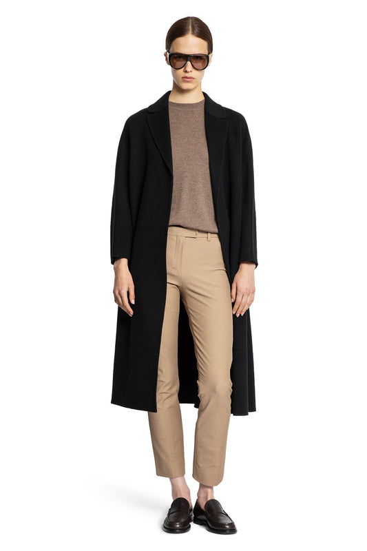 Wool Broadcloth Midi Coat
