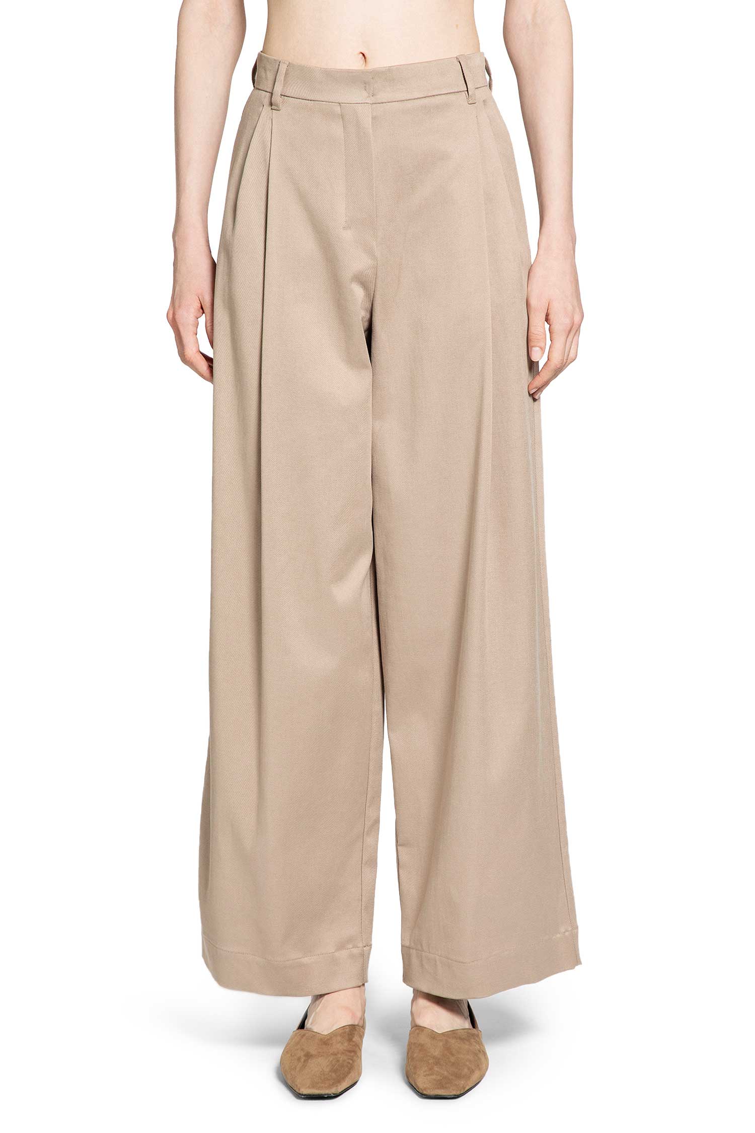 S MAX MARA WOMAN BEIGE KNITWEAR