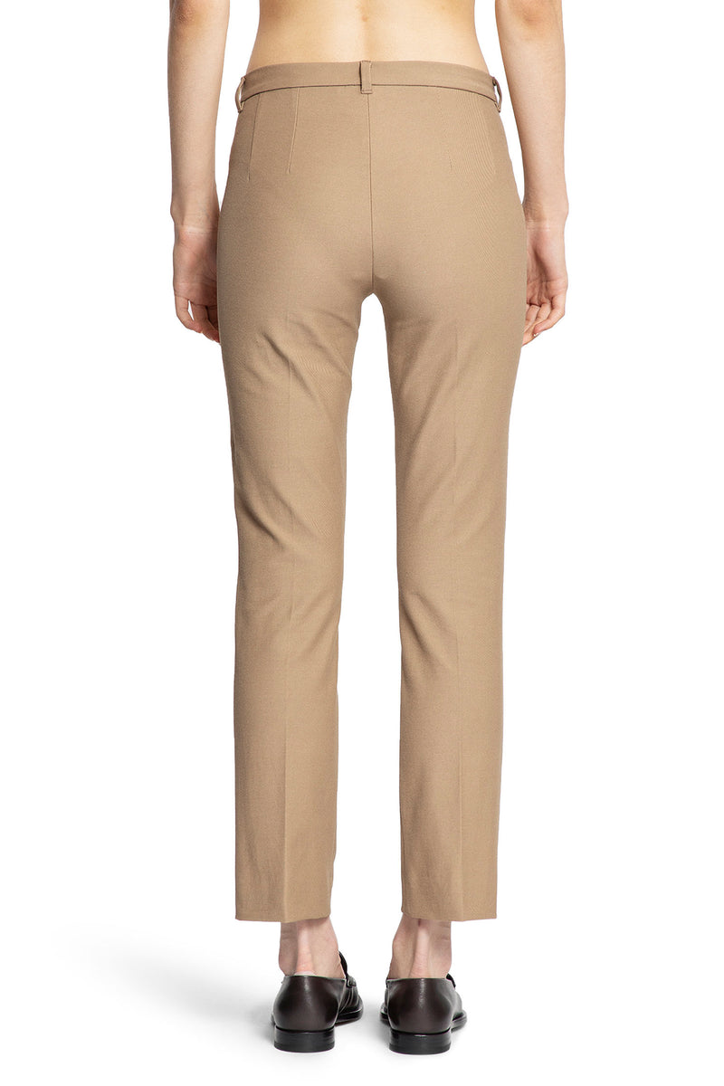 Stretch Cotton Blend Trousers - Antonioli.eu