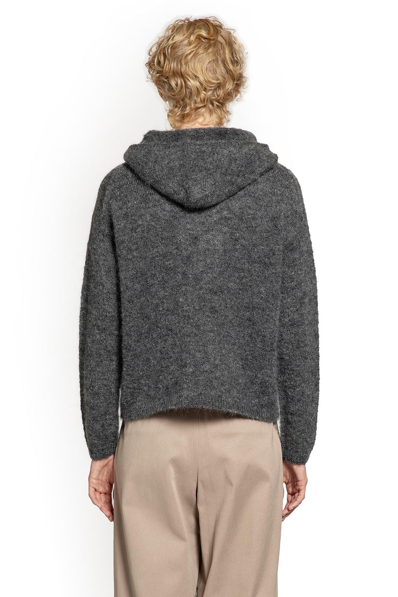 S MAX MARA Current Mohair Knit Hoodie Sweater woman