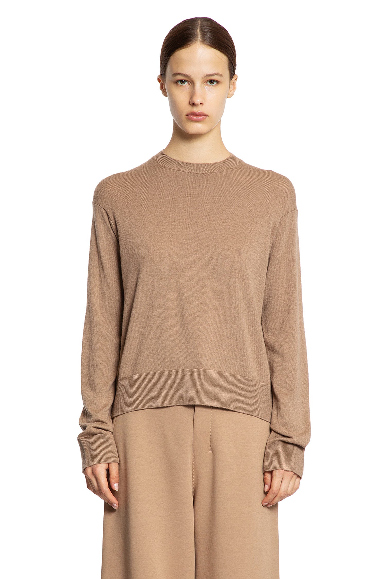 Elbow Patch Wool Sweater