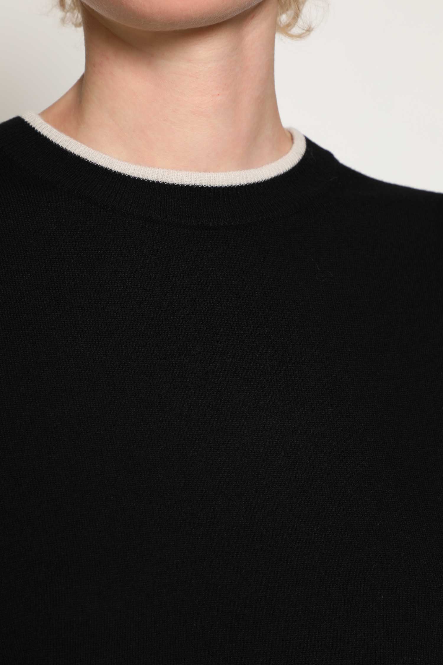 S MAX MARA WOMAN BLACK KNITWEAR