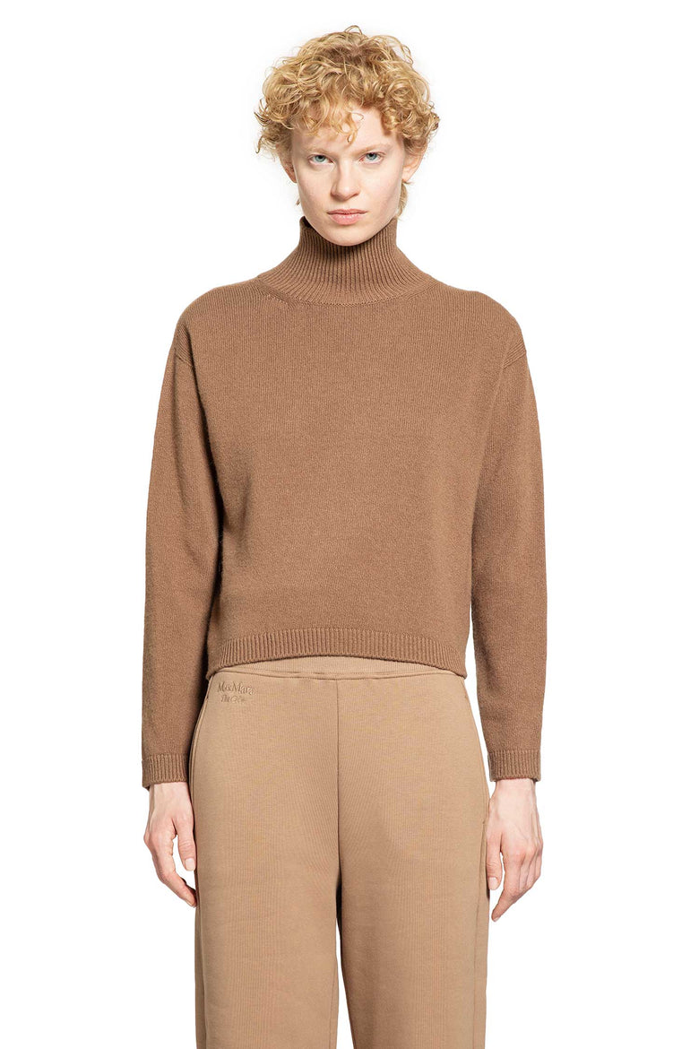 S MAX MARA WOMAN BEIGE KNITWEAR