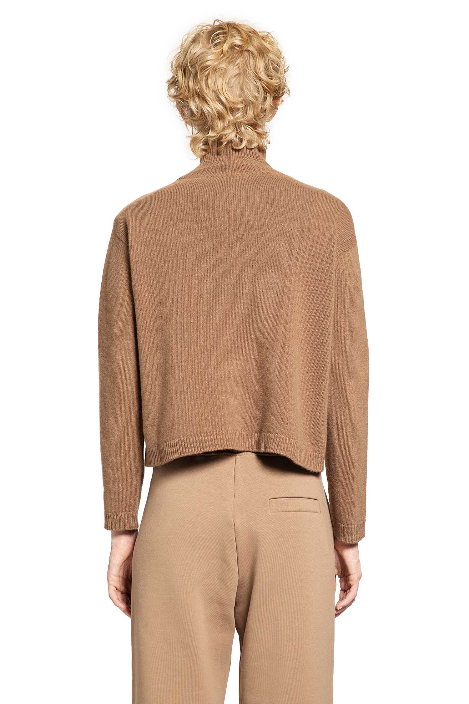 S MAX MARA WOMAN BEIGE KNITWEAR