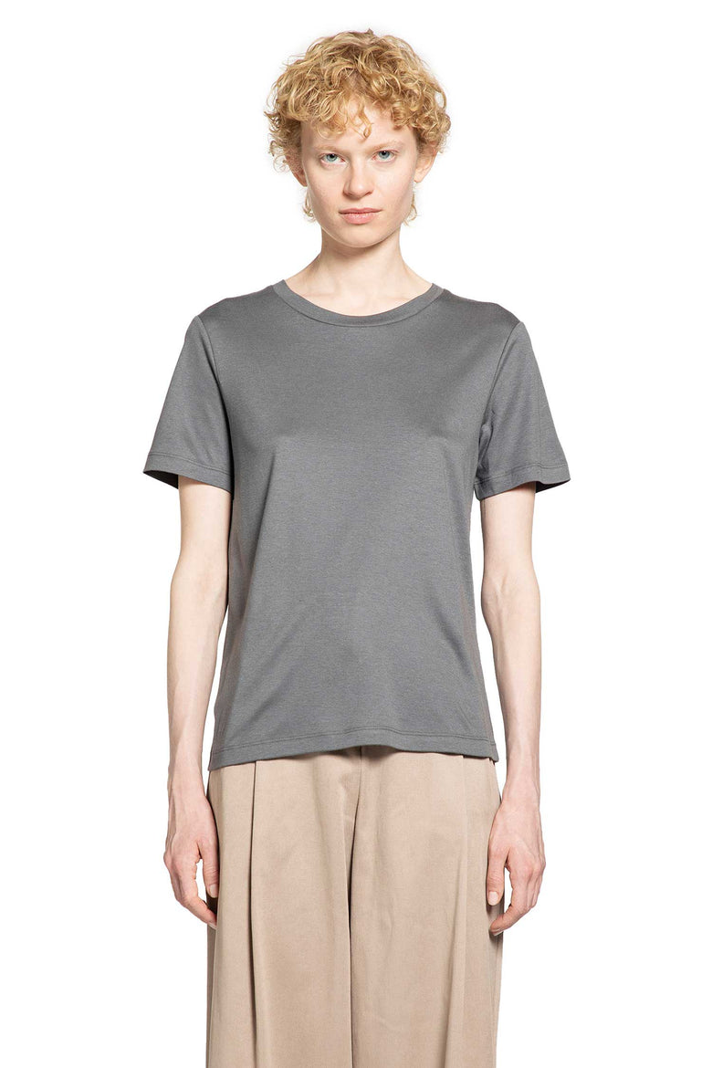 S MAX MARA WOMAN GREY SHIRTS
