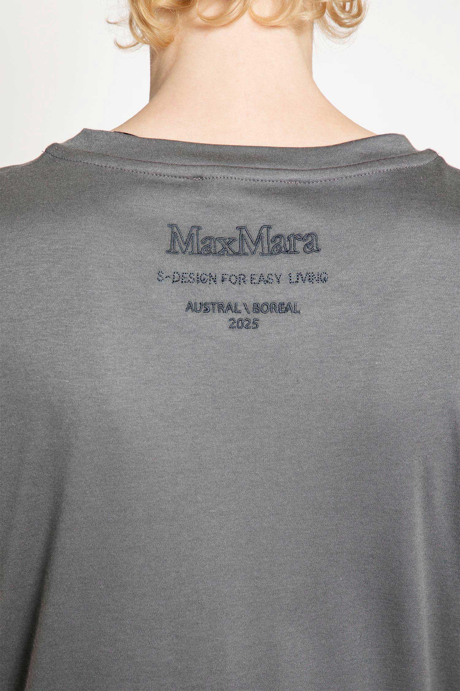 S MAX MARA WOMAN GREY SHIRTS