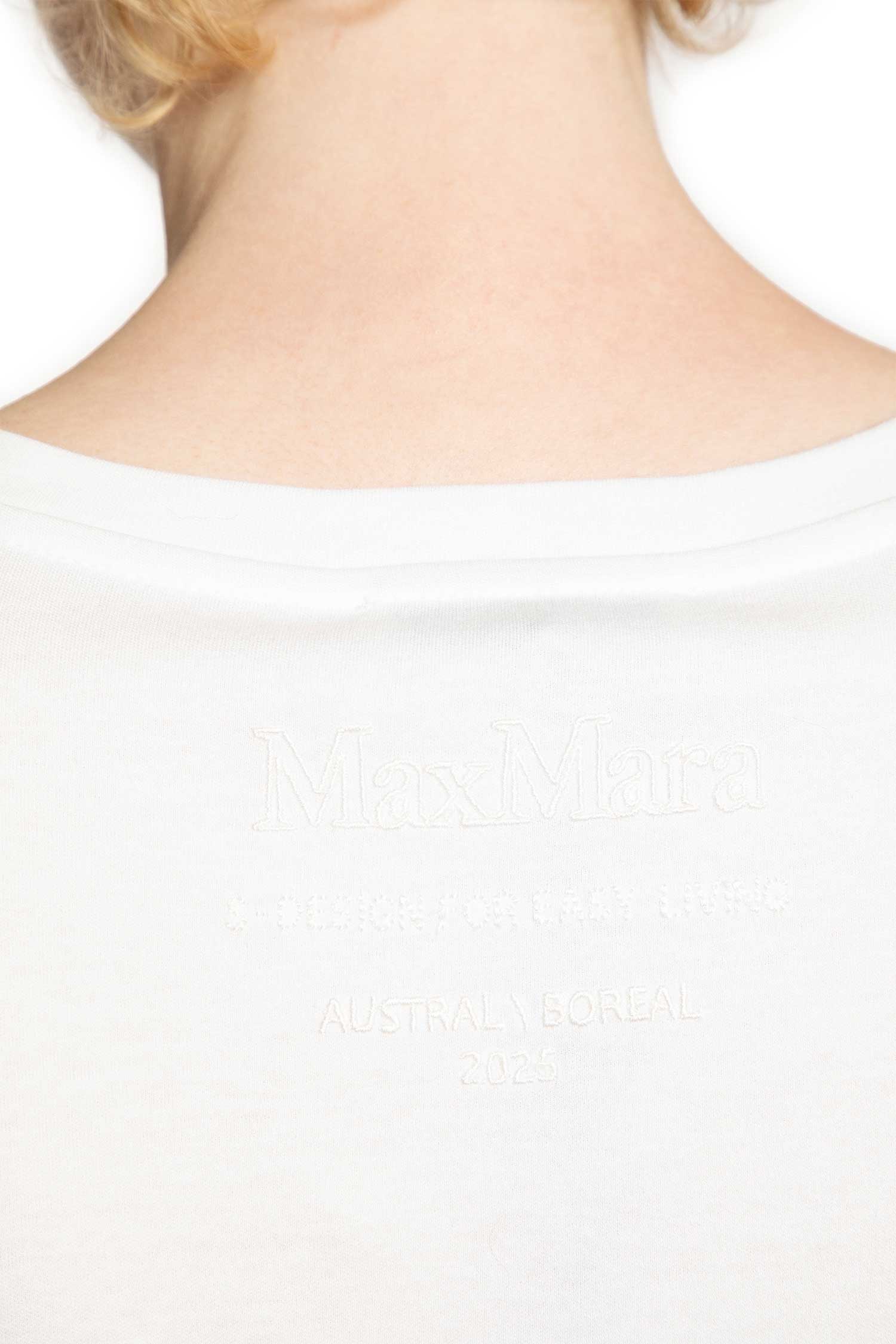 S MAX MARA WOMAN WHITE SHIRTS
