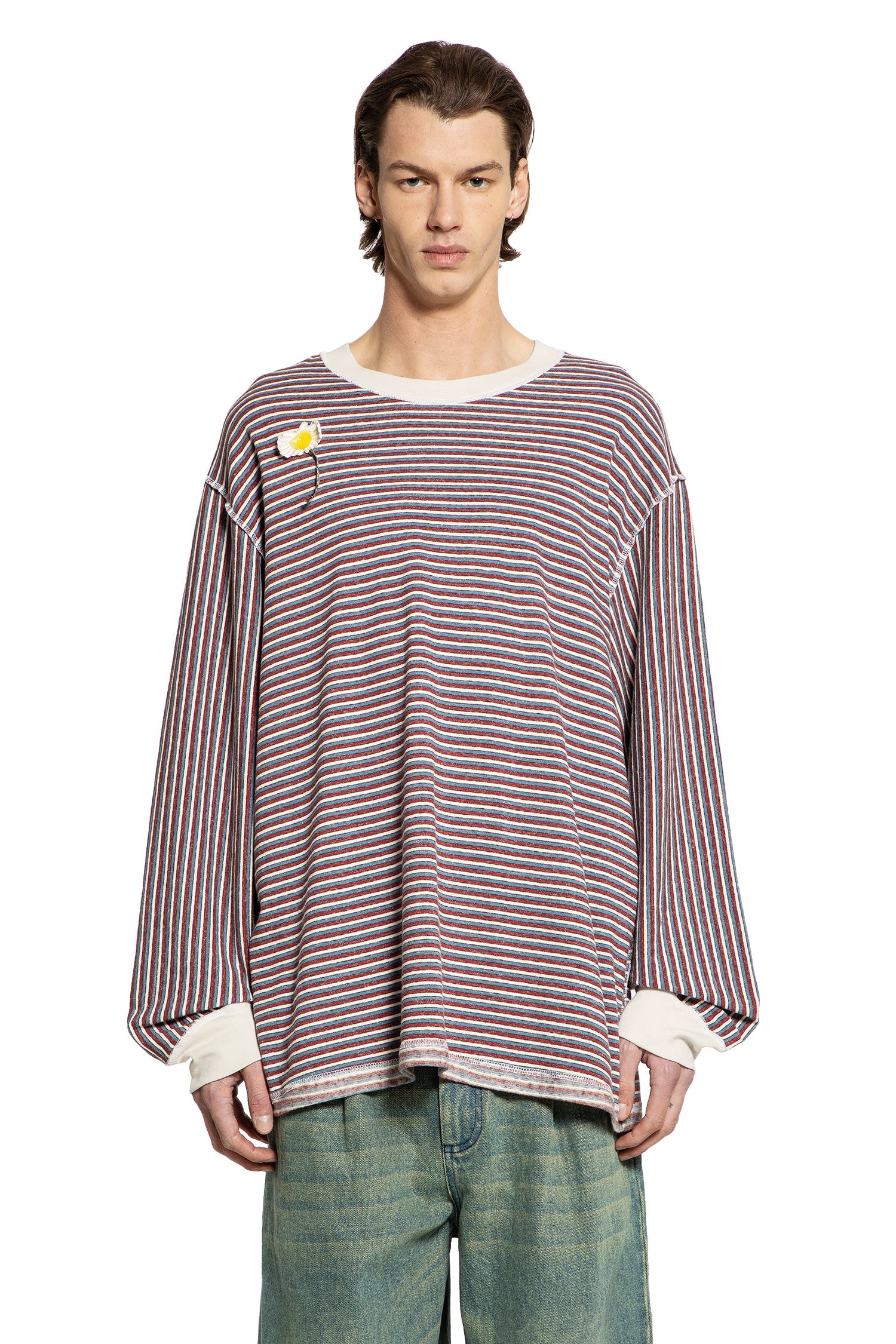 ''Flower'' Oversized Sweater