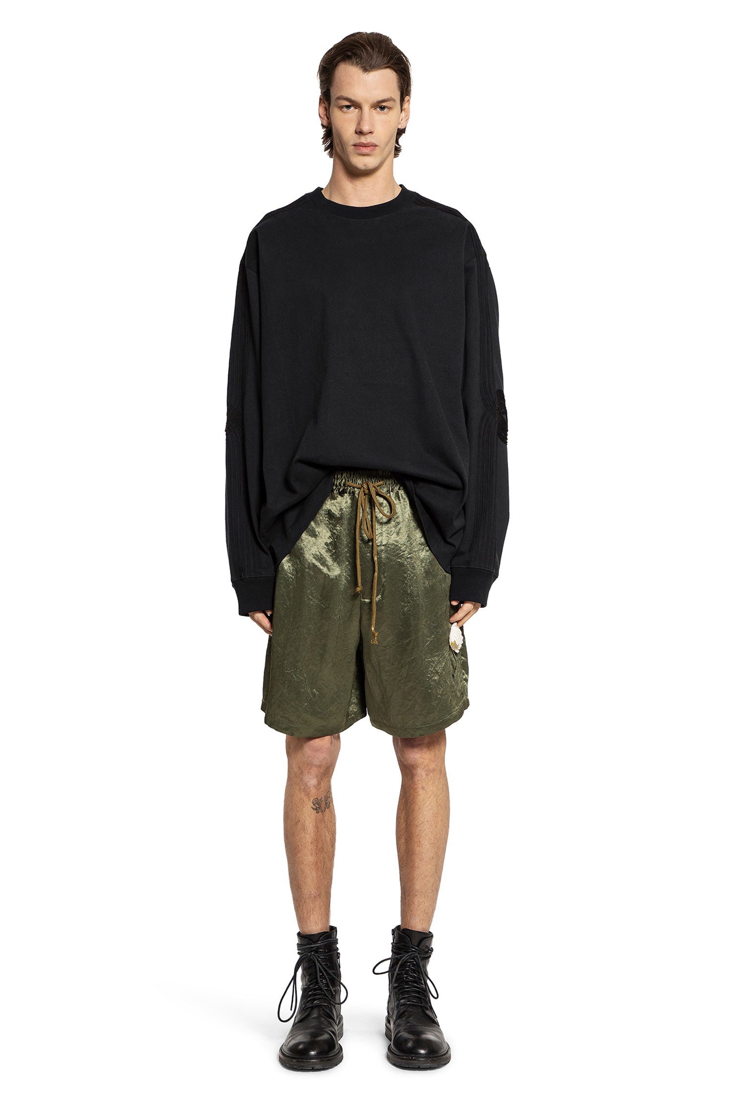 Flower Elasticated Shorts