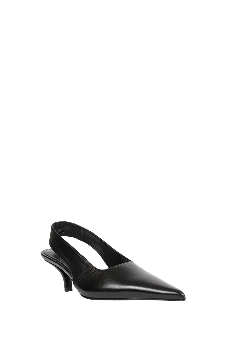 
              TOTEME Classic Leather Slingbacks woman
            