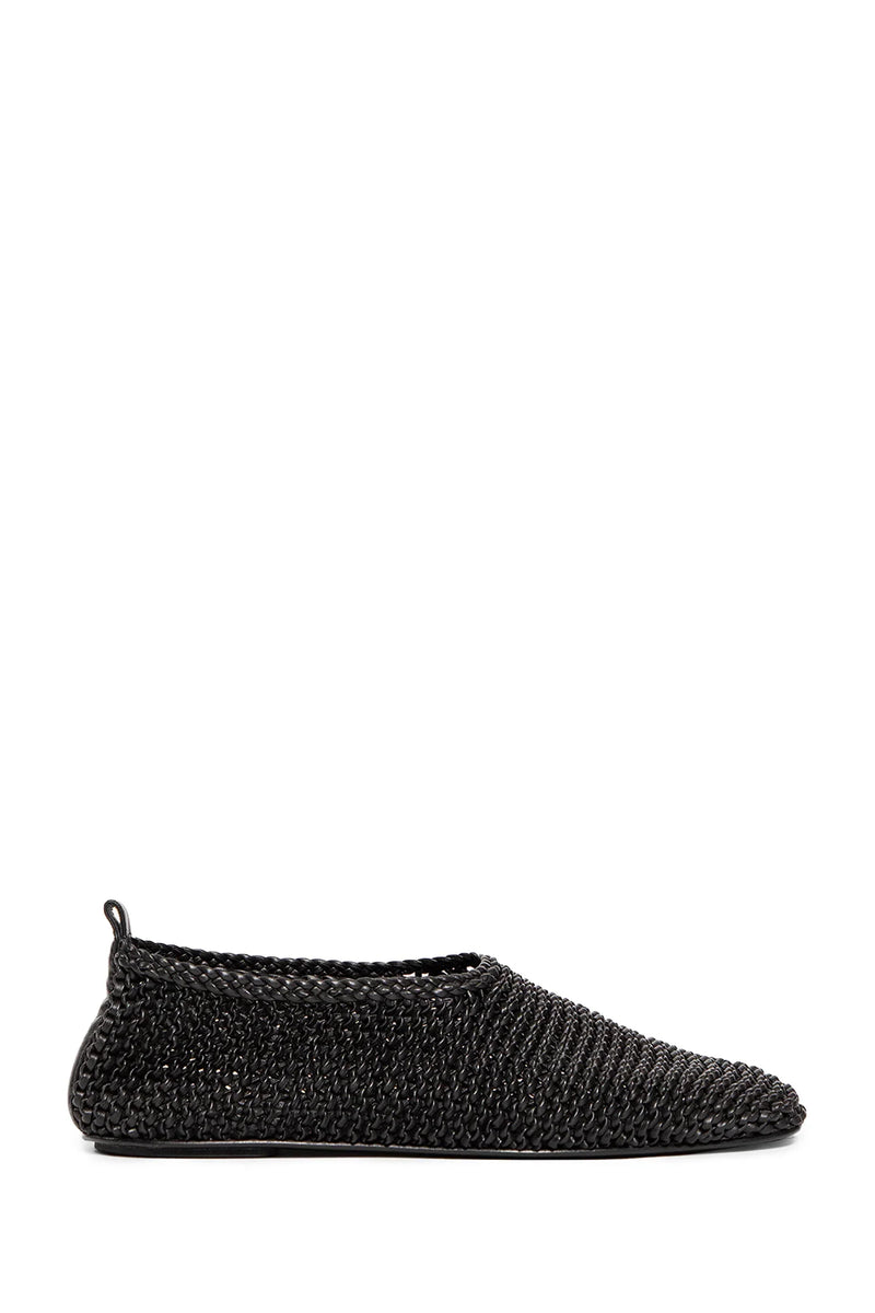 Woven Leather Ballerinas - Antonioli.eu