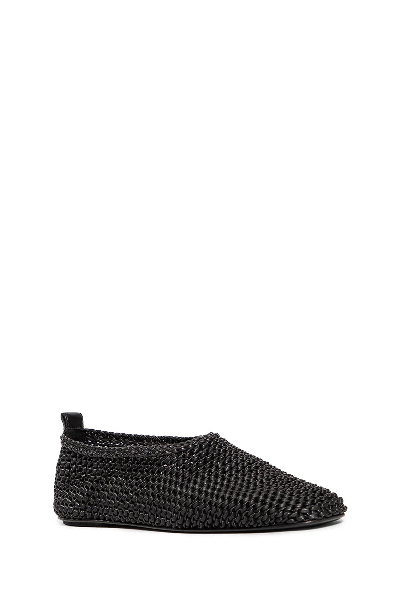 Woven Leather Ballerinas - Antonioli.eu