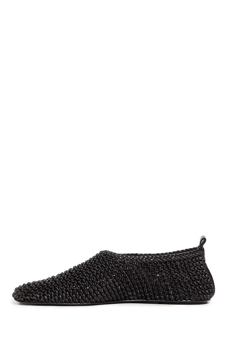 Woven Leather Ballerinas - Antonioli.eu