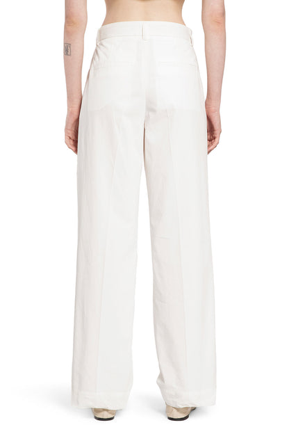 TOTEME WOMAN WHITE TROUSERS