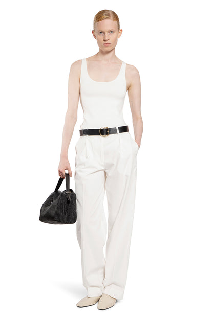 TOTEME WOMAN WHITE TROUSERS