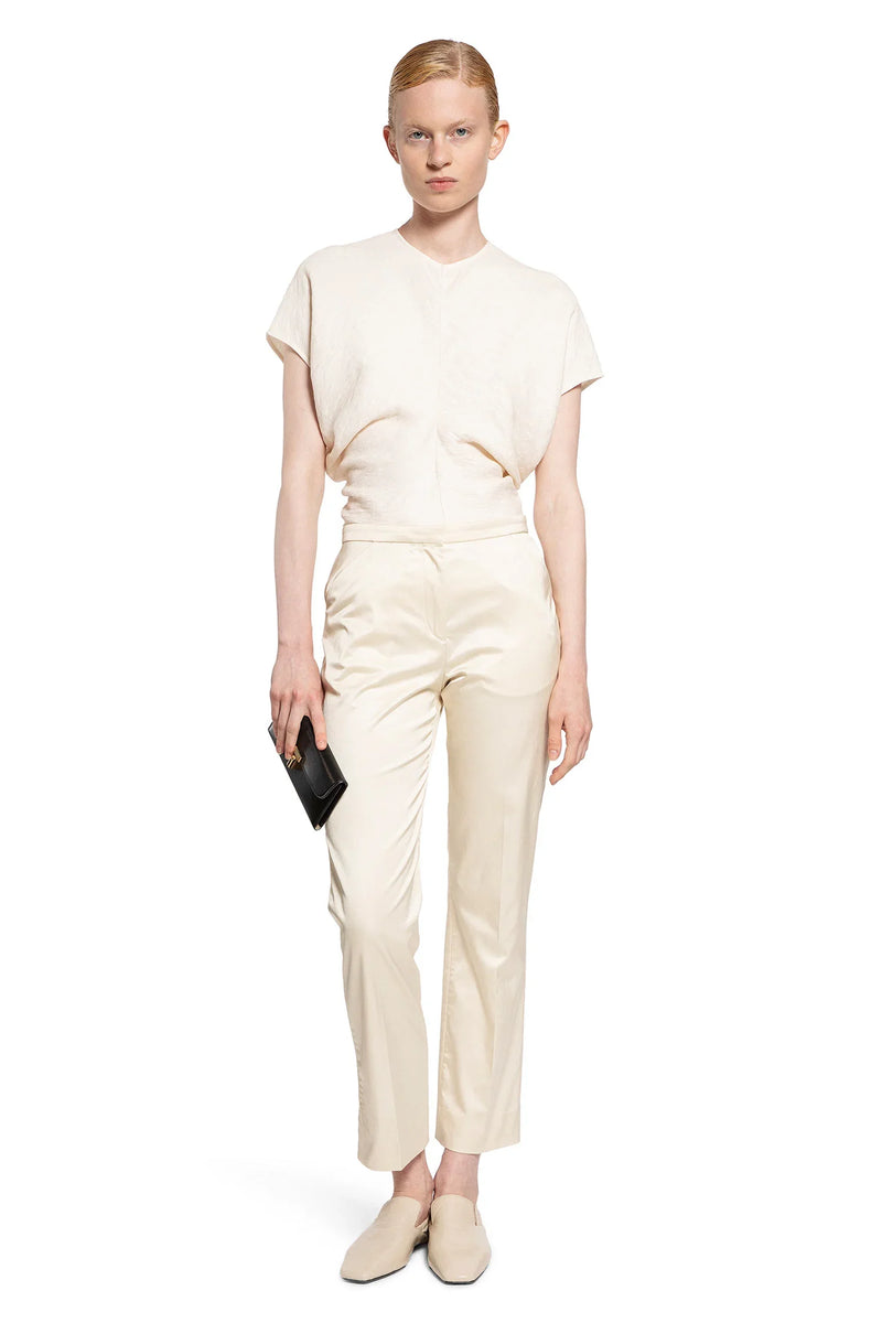 Cropped Straight Trousers - Antonioli.eu