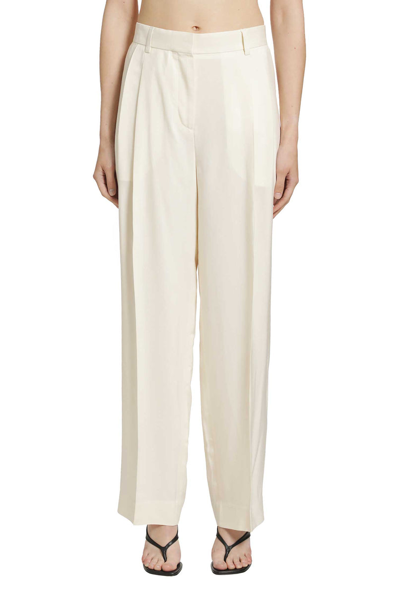 TOTEME Double-Pleat Fluid Trousers woman