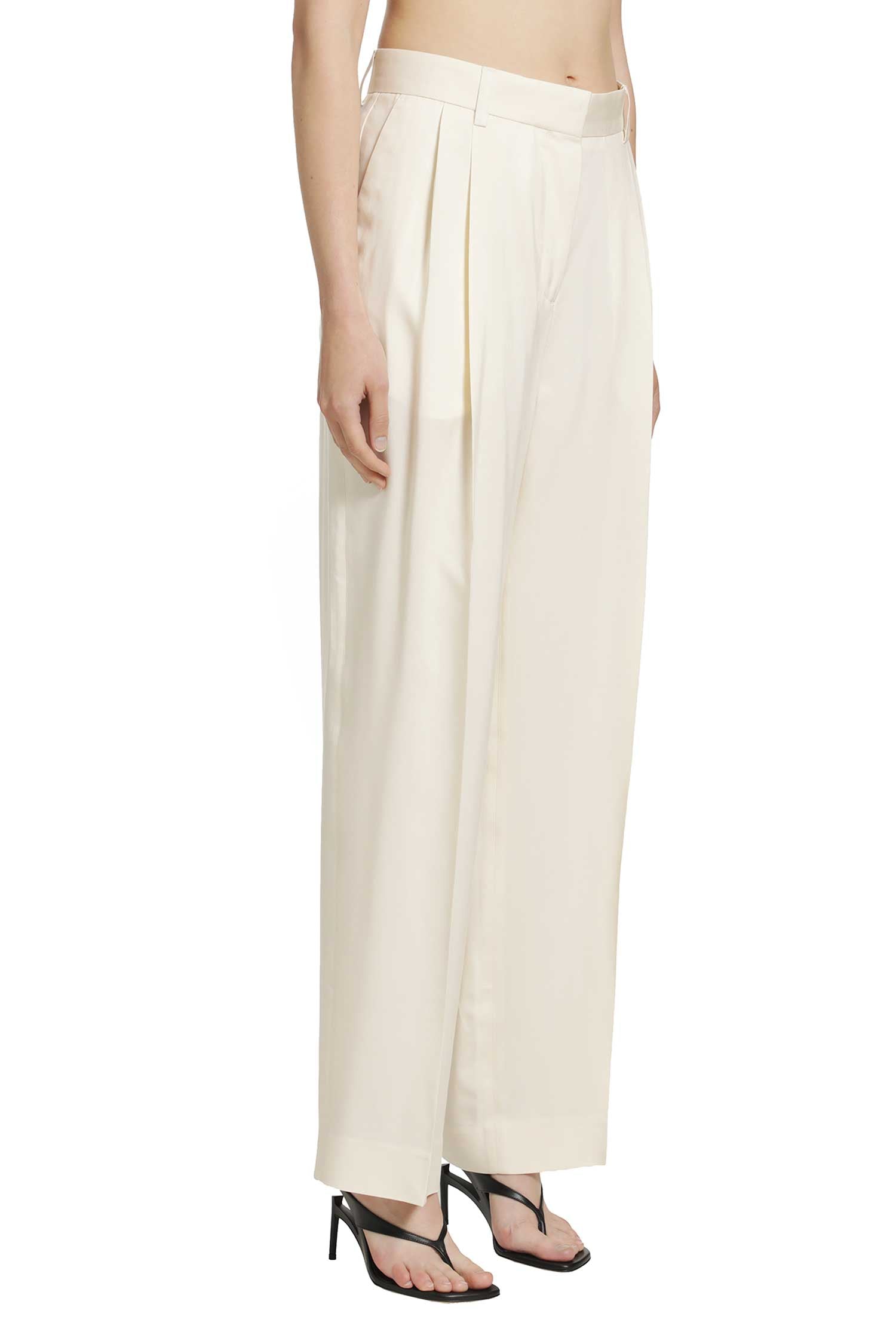 TOTEME Double-Pleat Fluid Trousers woman