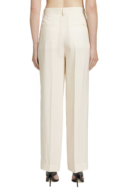 Double-Pleat Fluid Trousers