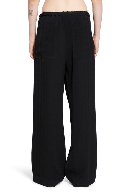 TOTEME WOMAN BLACK TROUSERS