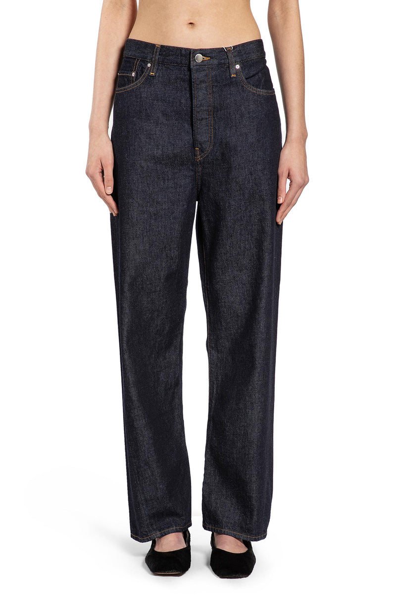 Twisted Seam Full Length Jeans