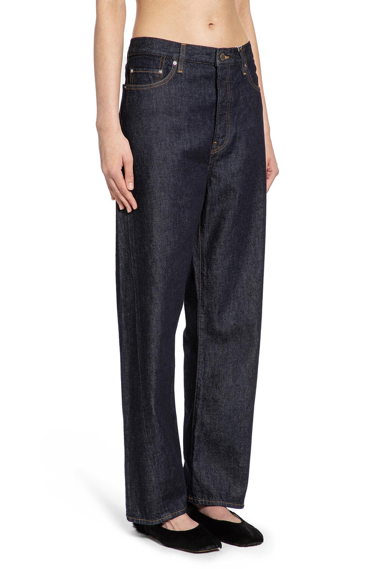 Twisted Seam Full Length Jeans