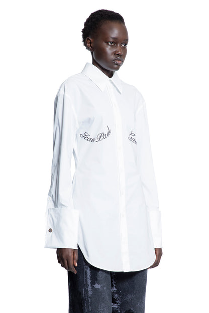 JEAN PAUL GAULTIER WOMAN WHITE SHIRTS