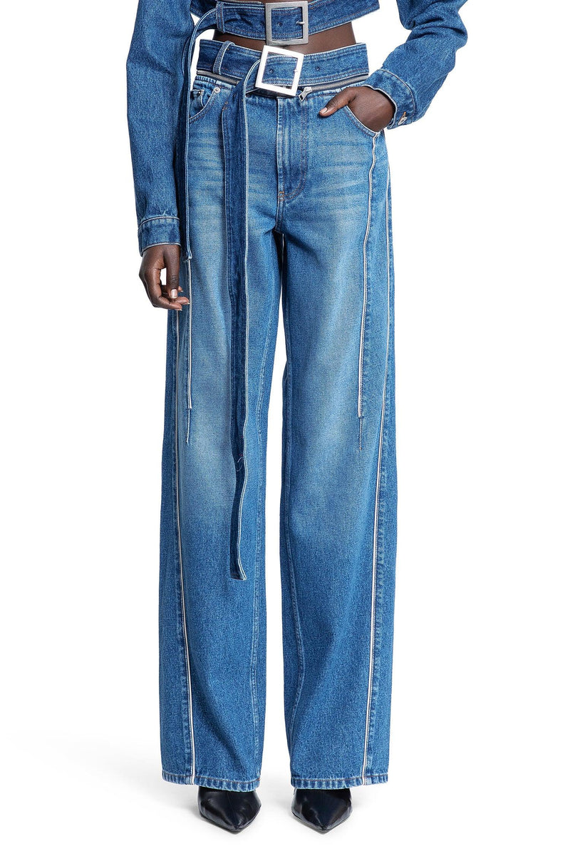 The Belted Denim Jeans - Antonioli.eu